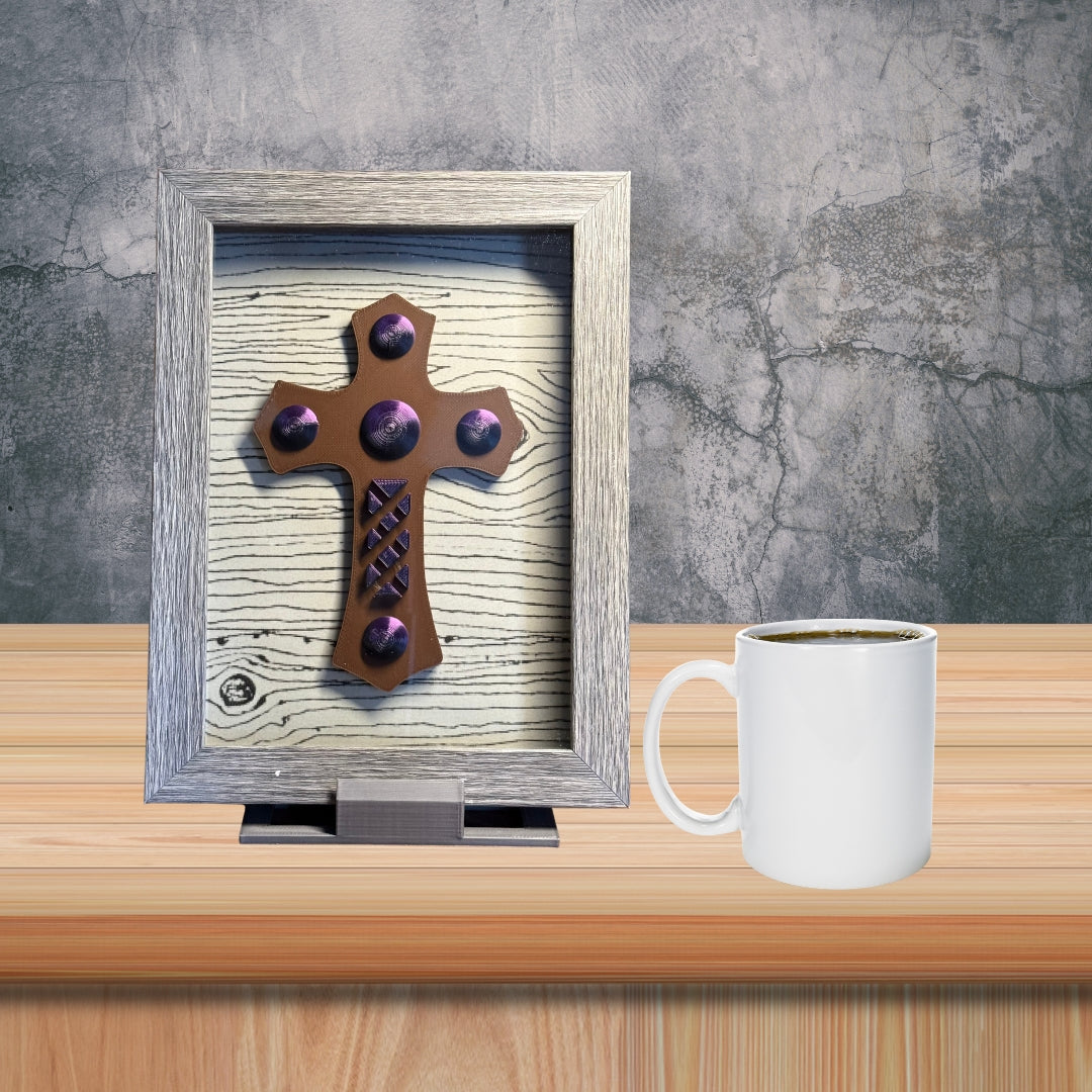 Rustic Cross Shadowbox