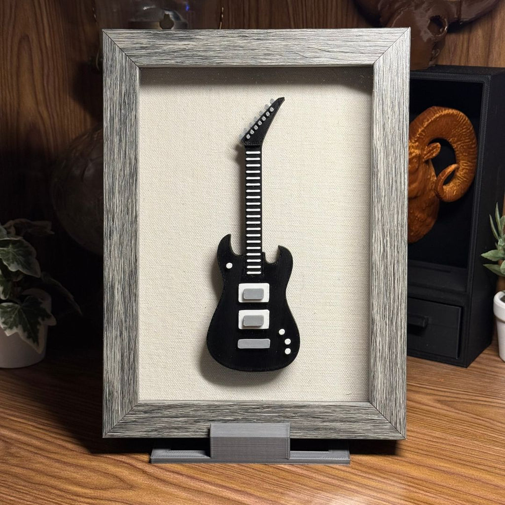 The Beast Guitar Shadowbox
