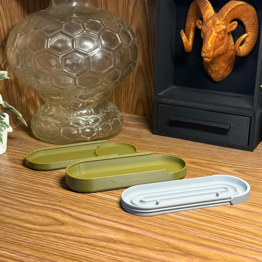 Tri-Tray Container