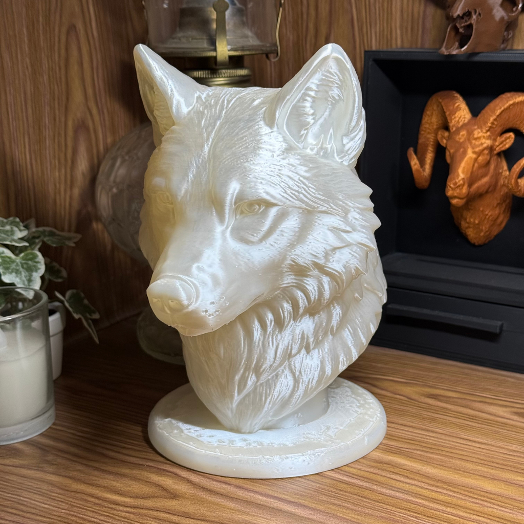 The White Wolf Bust