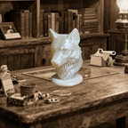 The White Wolf Bust