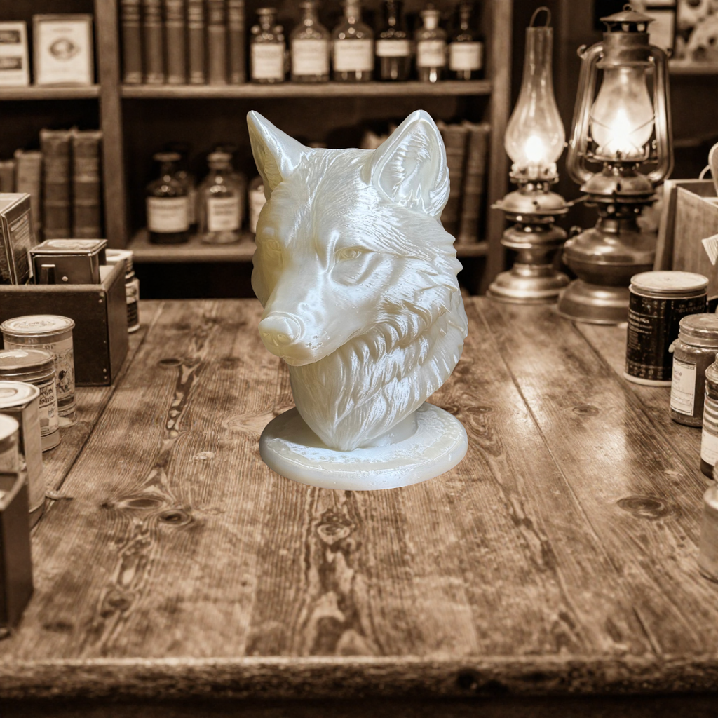 The White Wolf Bust