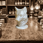 The White Wolf Bust