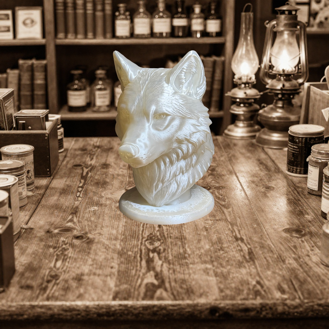 The White Wolf Bust