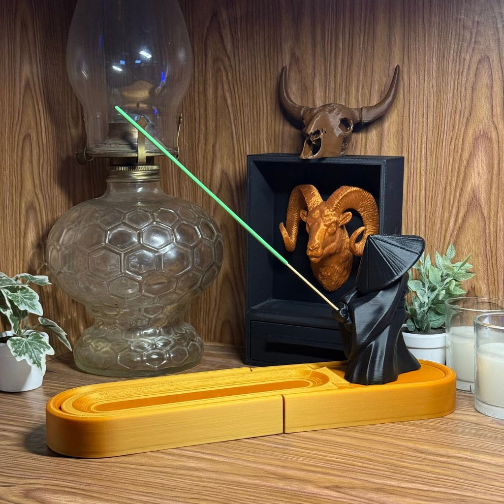 Samurai Incense Holder