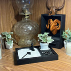 Black Zen Rock Garden