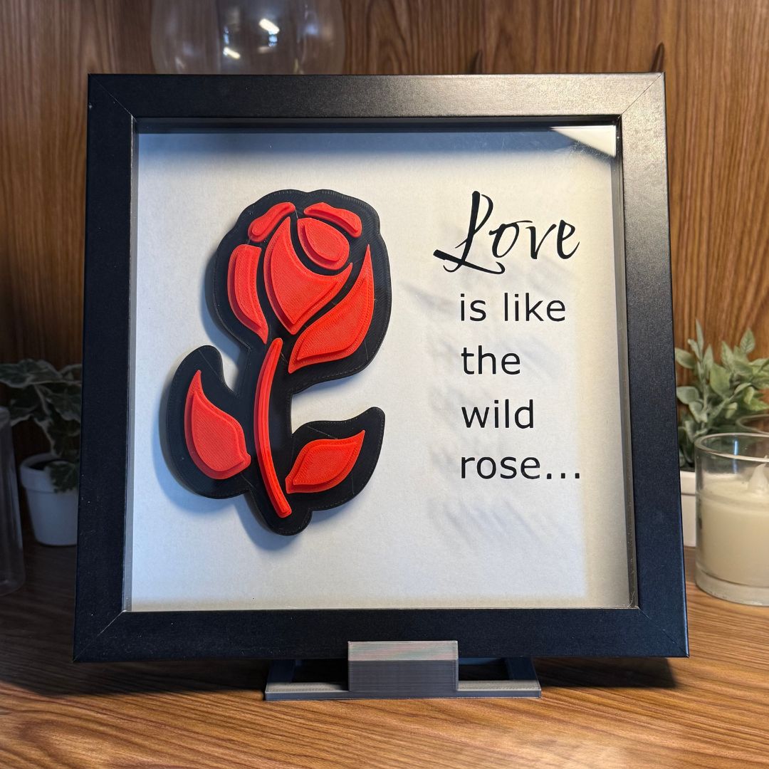 Rose Love Shadowbox