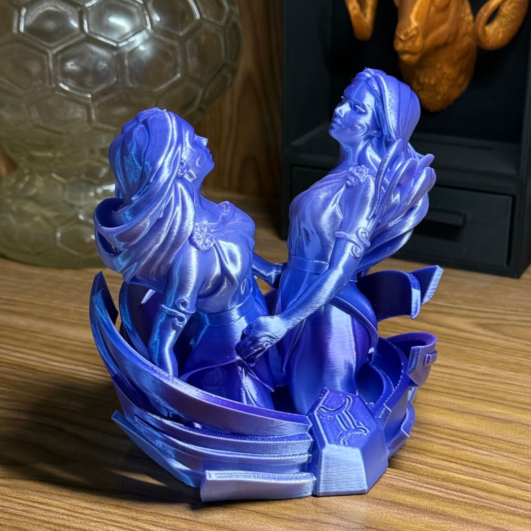 Gemini Astrology Statuette
