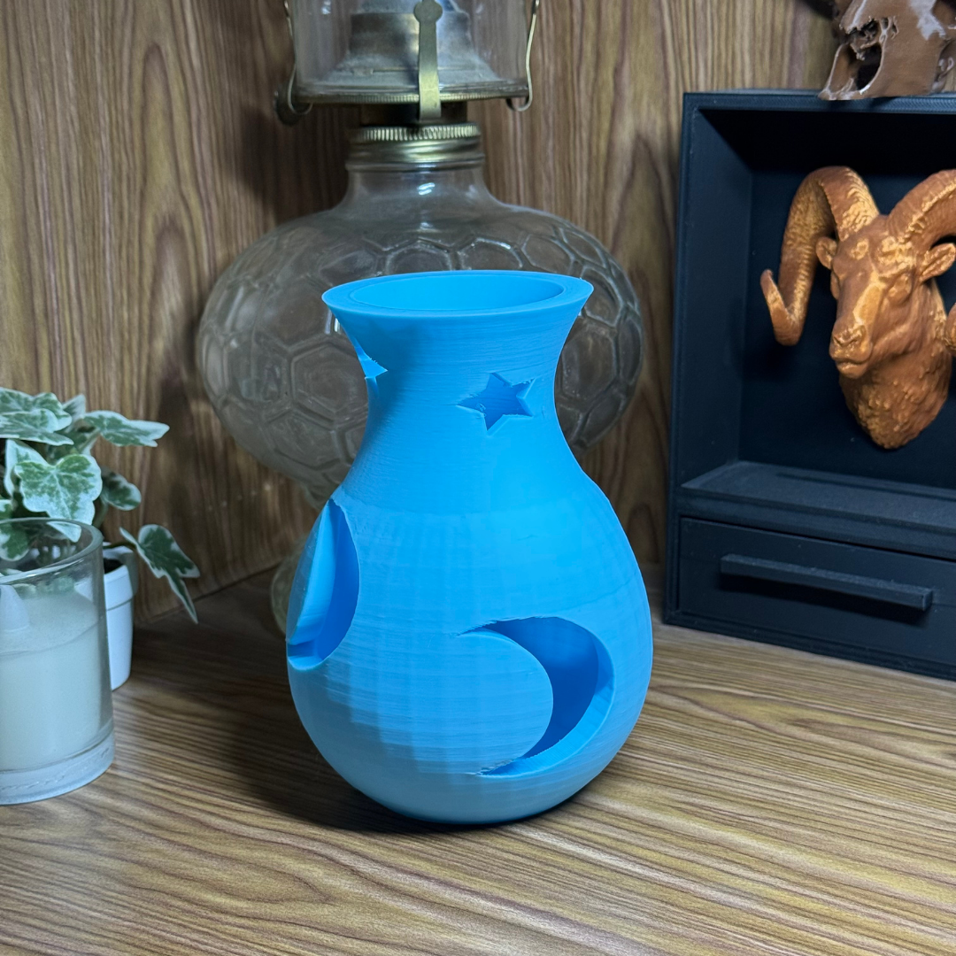 The Blue Star Vase