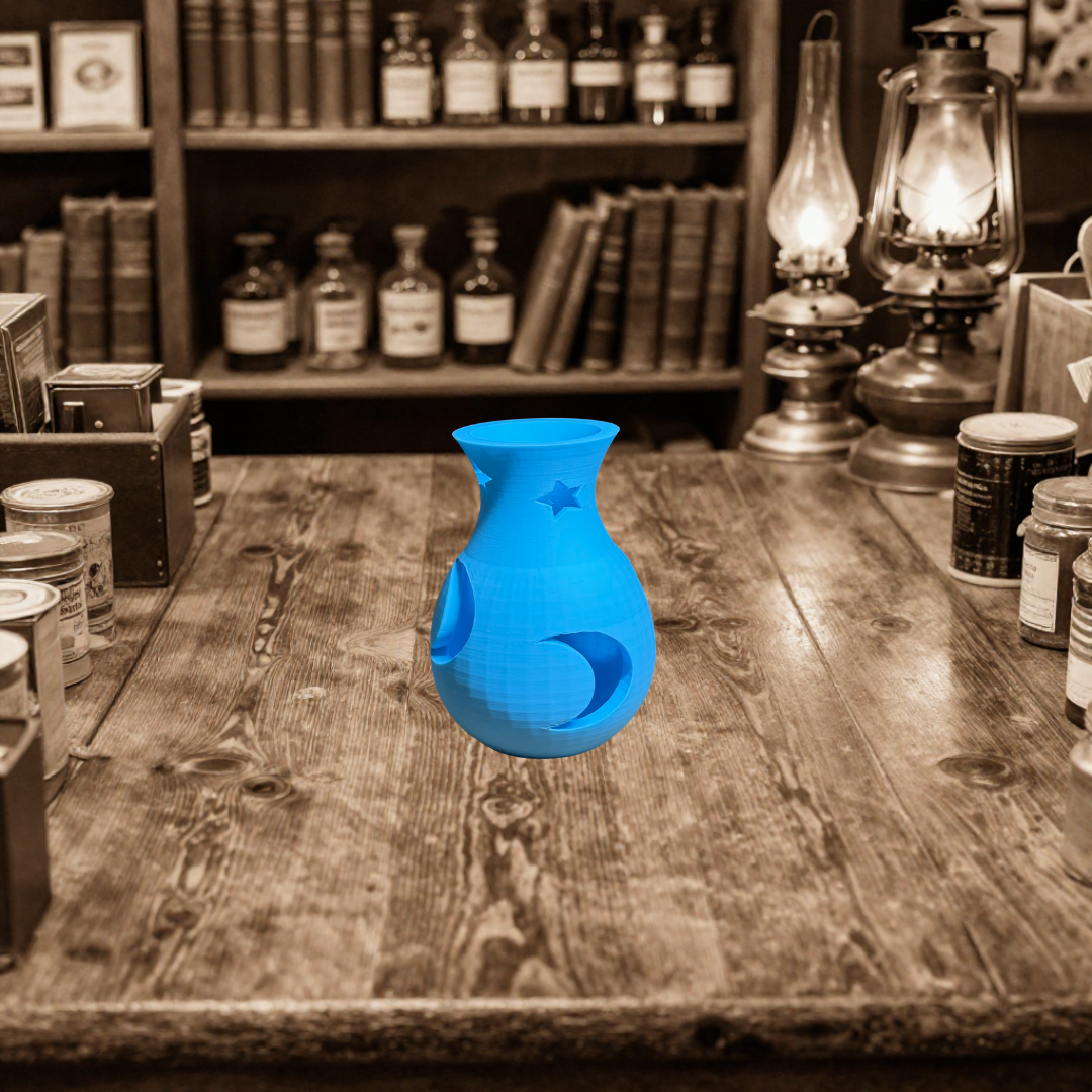 The Blue Star Vase