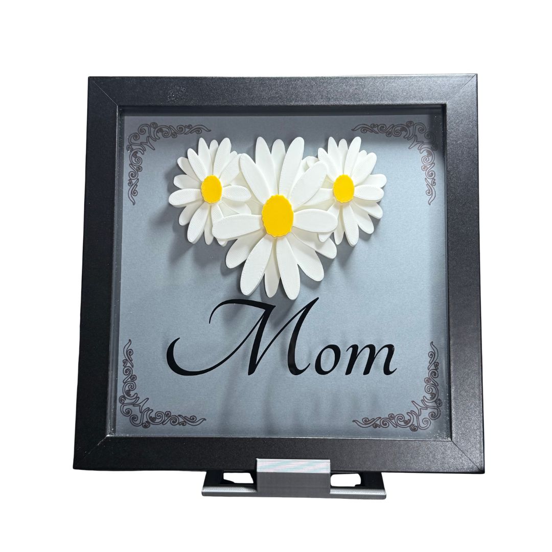 Daisy Mom Shadowbox