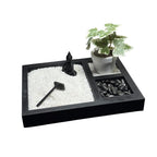 Black Zen Rock Garden
