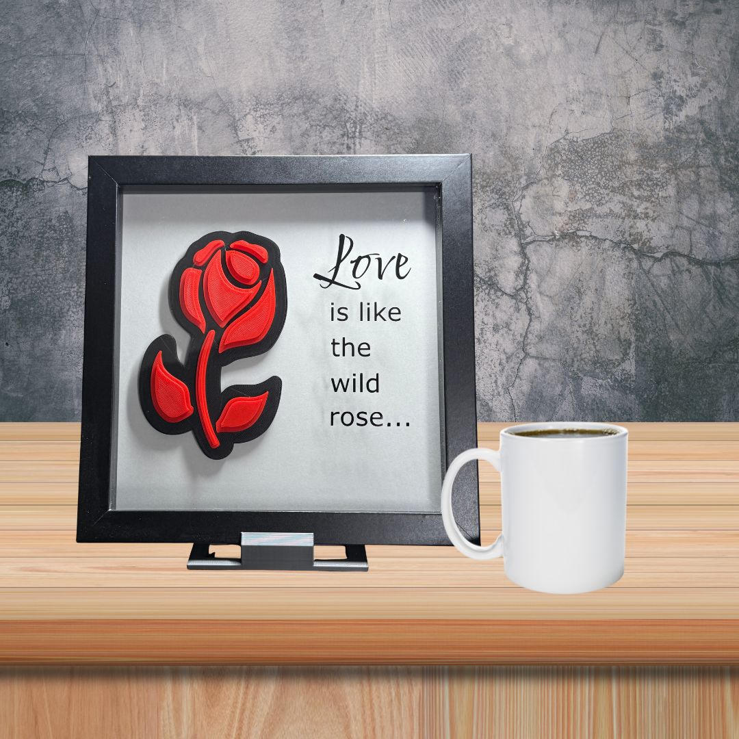 Rose Love Shadowbox