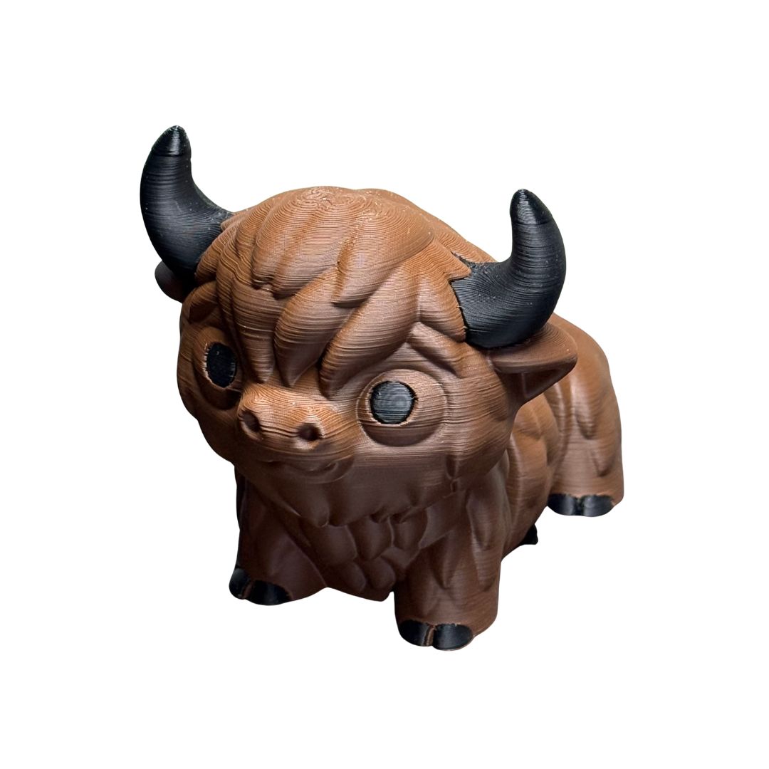 Articulating Highland Cow