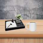 Black Zen Rock Garden