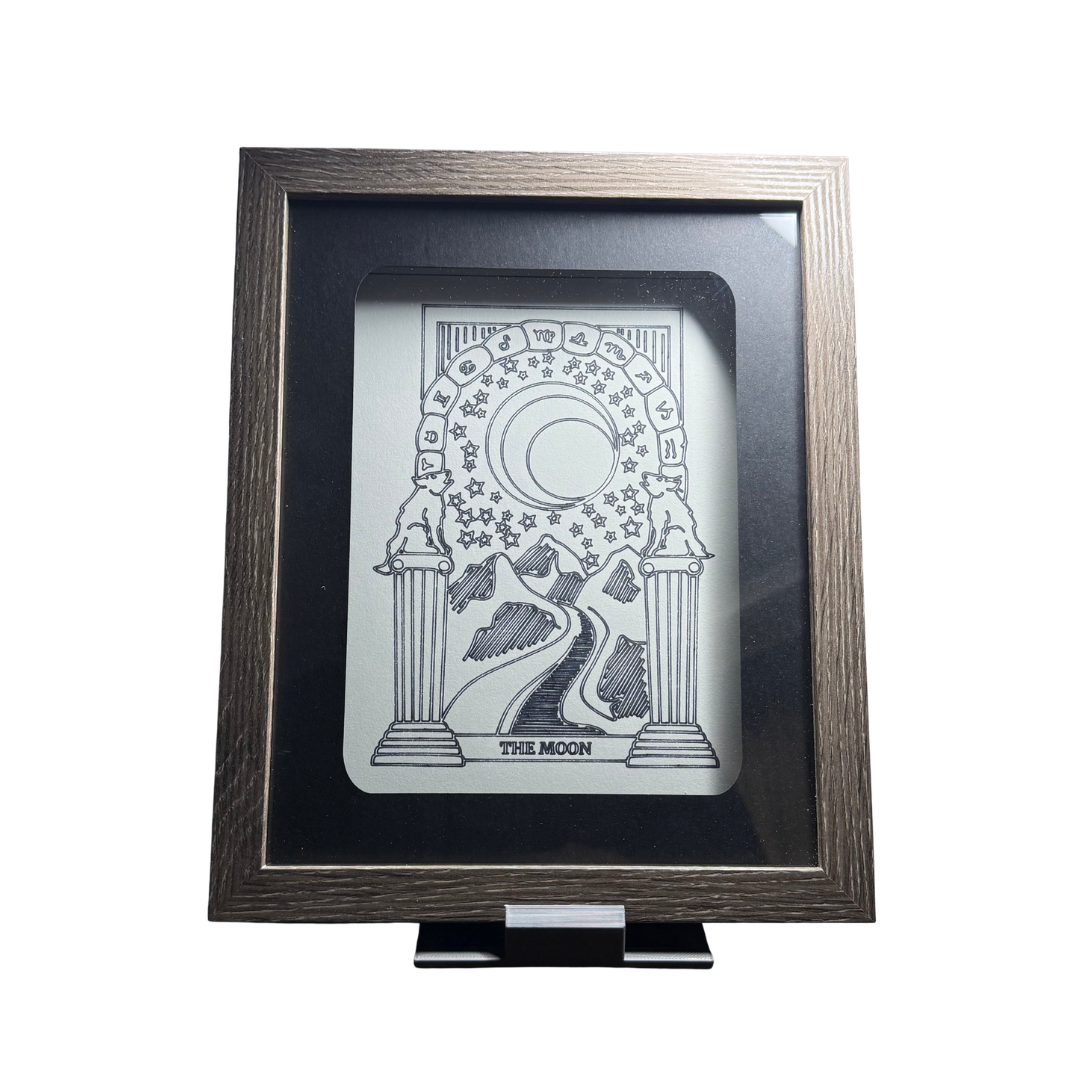 Moon Art Shadowbox