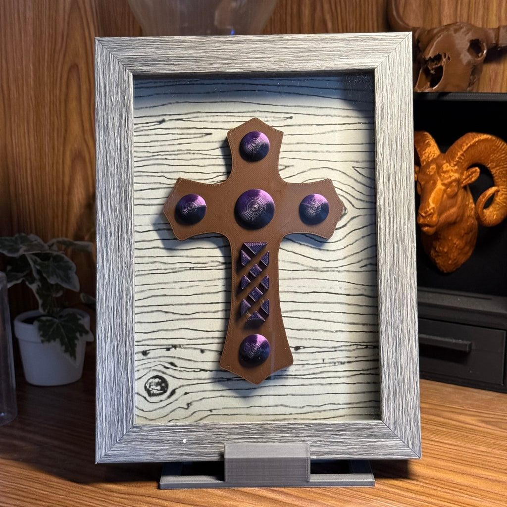 Rustic Cross Shadowbox