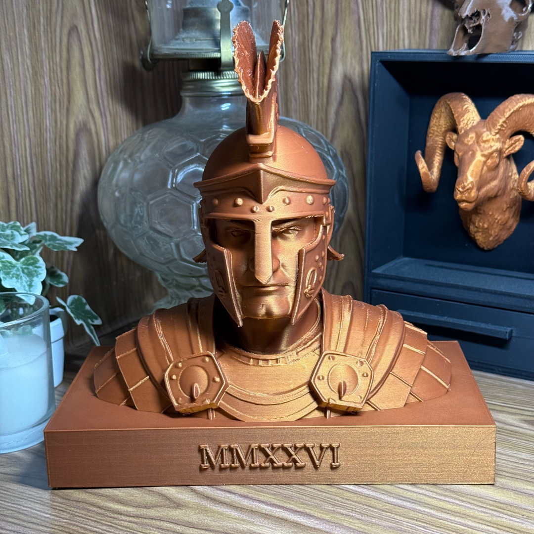 Bronze Centurion Bust