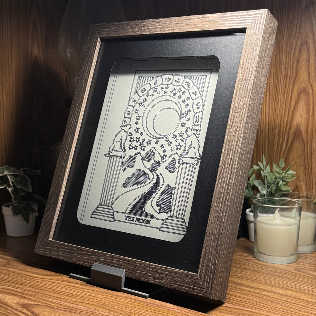 Moon Art Shadowbox