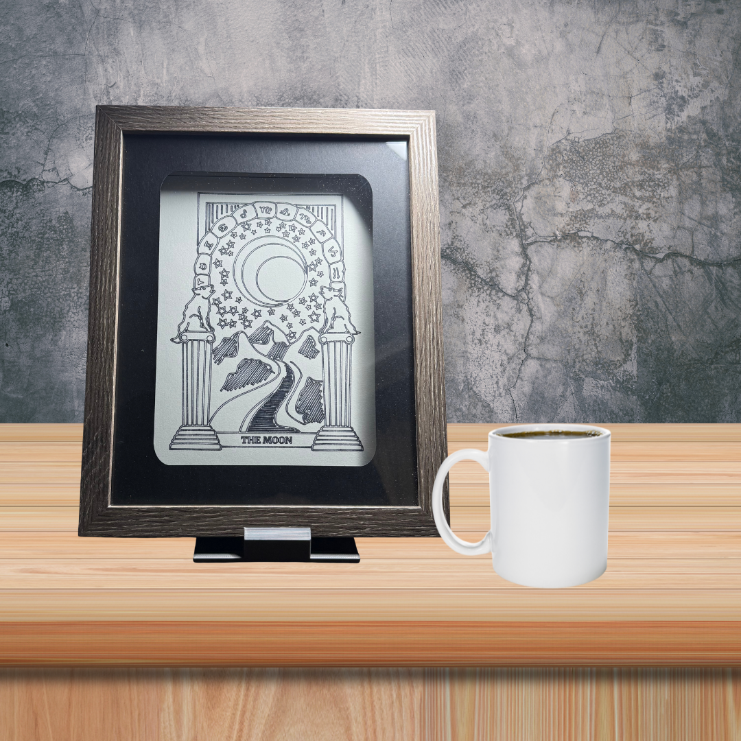 Moon Art Shadowbox