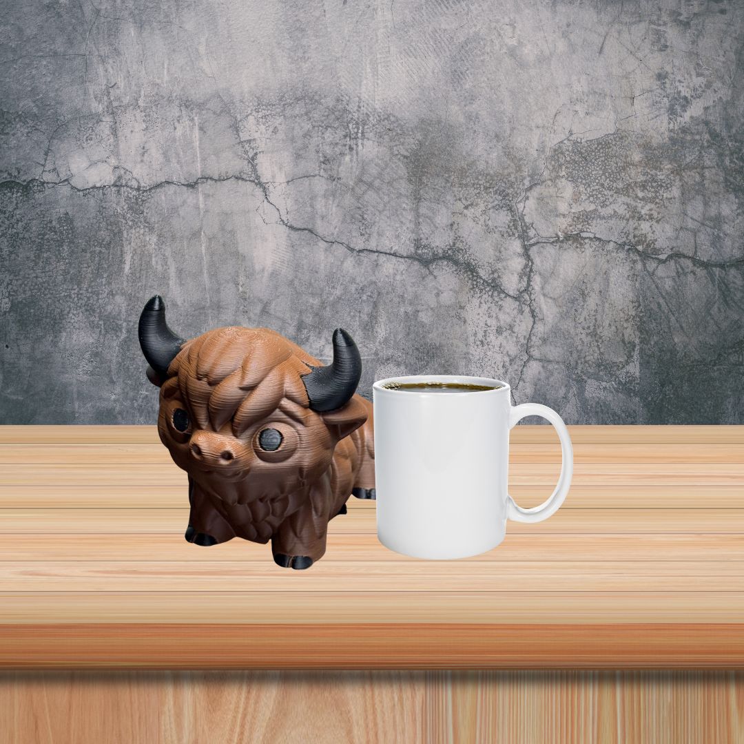 Articulating Highland Cow