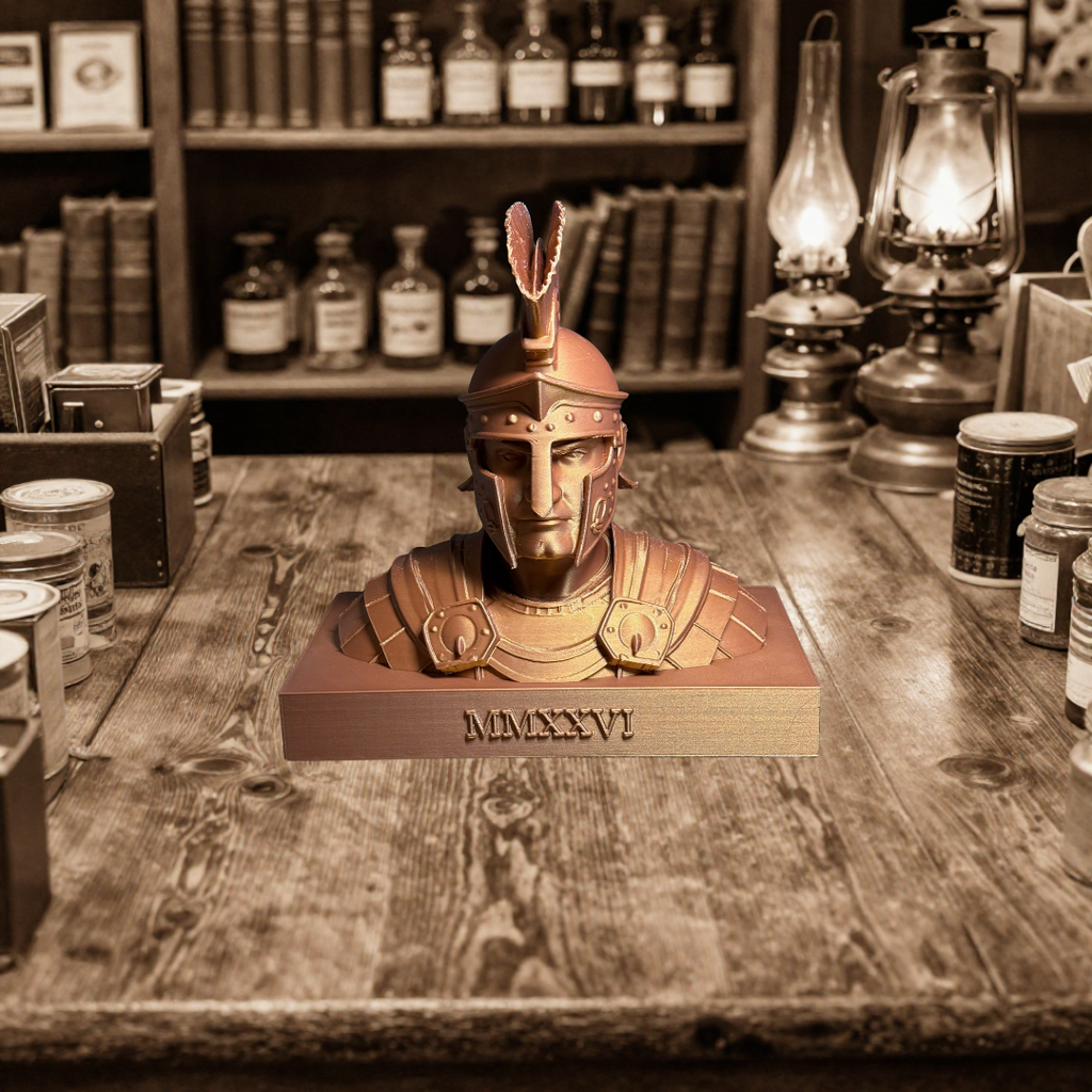 Bronze Centurion Bust